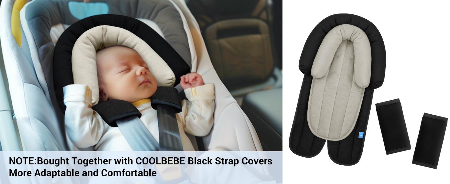 baby cotton fabric car seat insert