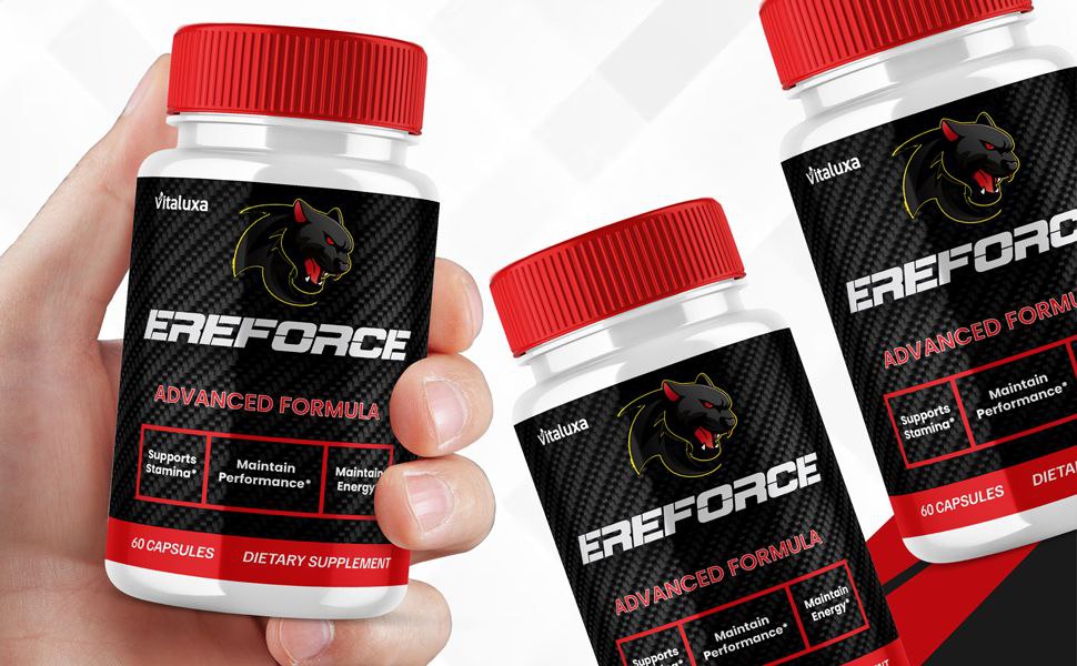 Amazon.com: (2 Pack) Ereforce Capsules, Ereforce Men's Supplement  Performance Eforce Blend Maximum Strength Support, Ere Force Pills Premium  Daily Energy Advanced Formula Overall Health Wellness Reviews (120 Ct) :  Health & Household