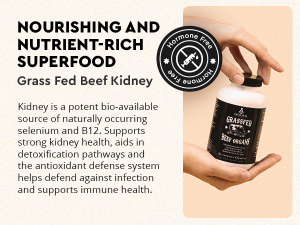 ancestral beef organs supplements for men natural iron supplement mineral super
