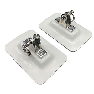white fiberglass base