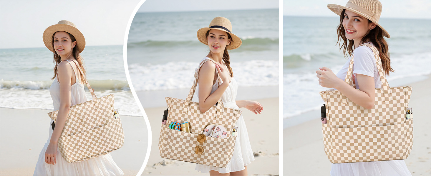 beach tote bag