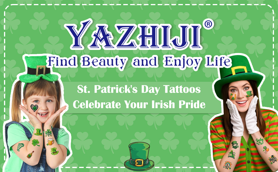 St Patricks Day Temporary Tattoos 