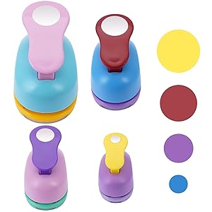 Amazon | 4個 クラフトパンチ 穴あけパンチ 工芸パンチ