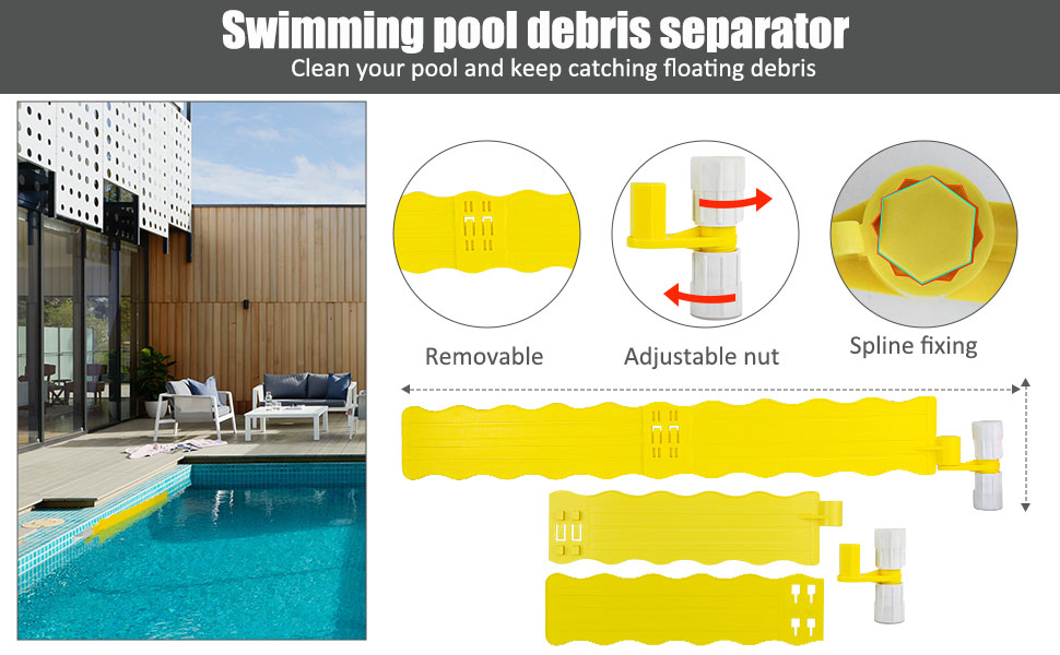 NICENICY Pool Skimmer Arm, Skimmer Guard, Pool Skimmer