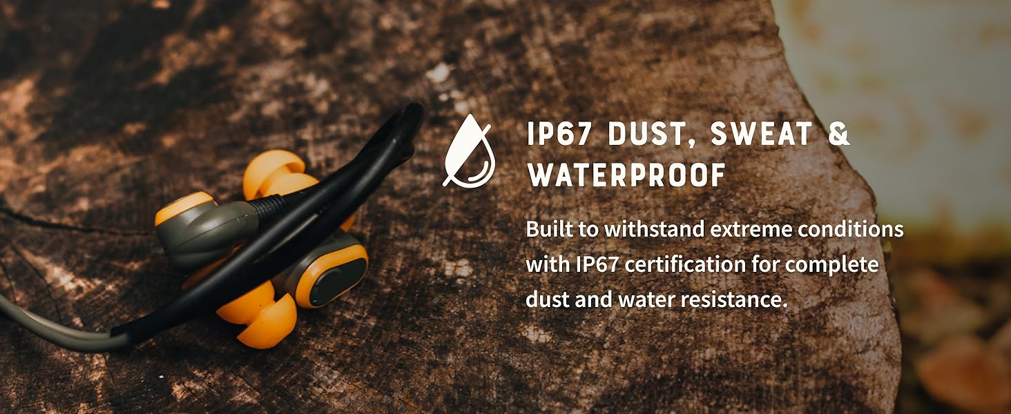 Rumble Wired Earplug Headphones - USB-C