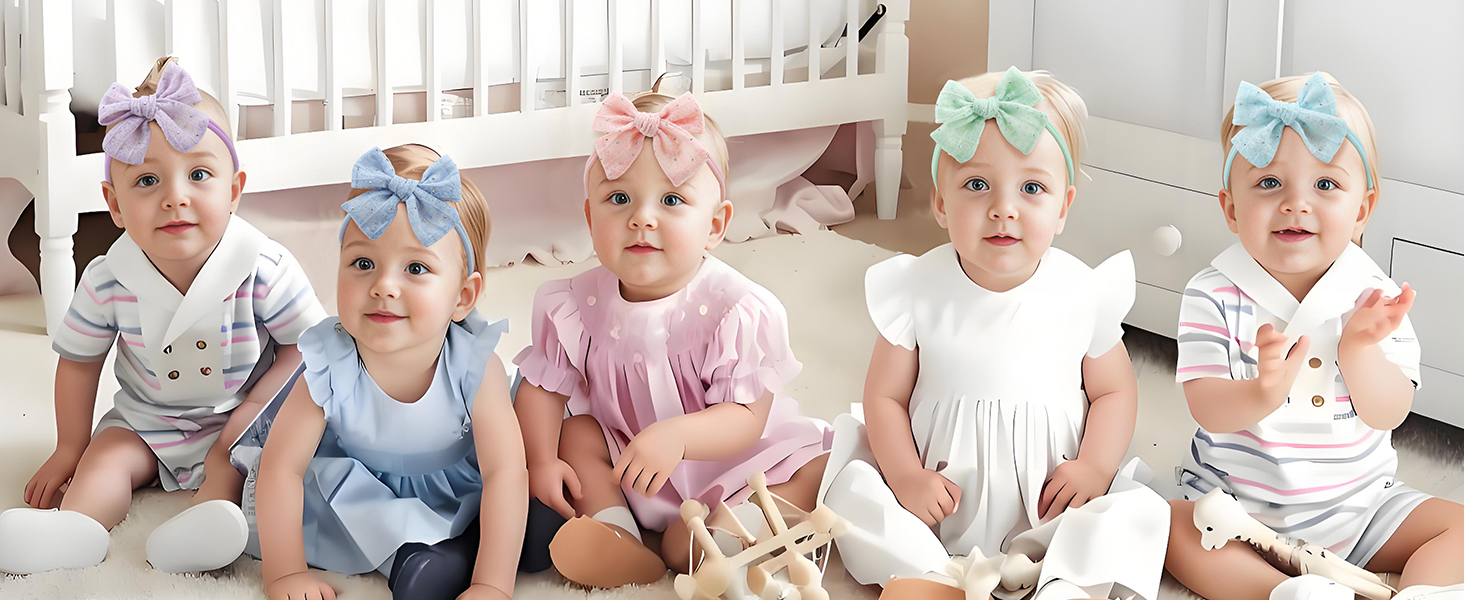 Baby Girl Headband with bow