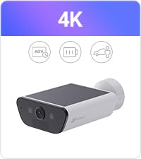 ccc　EZVIZ CB5 4K 屋外防犯カメラ CB5 4K スマートホーム太陽電池カメラ