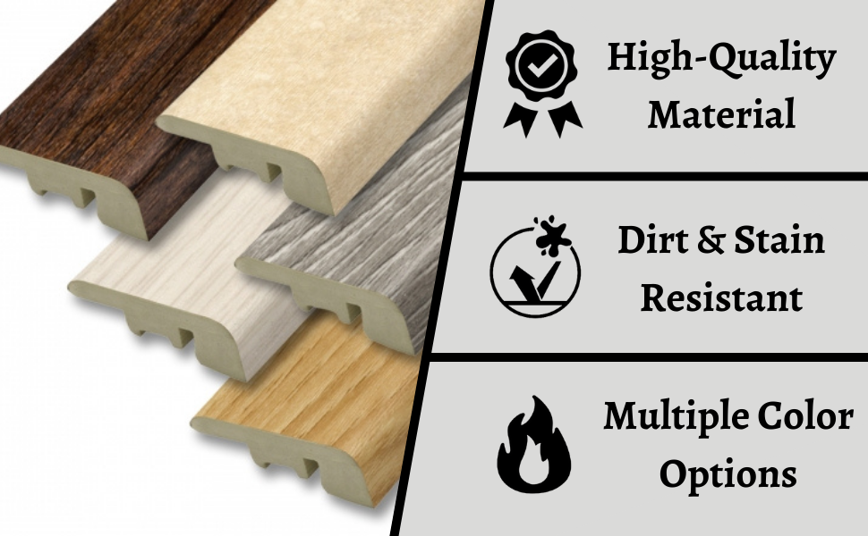 eXtreme End Profile Transition Strip for Covering Expansion Gaps 2