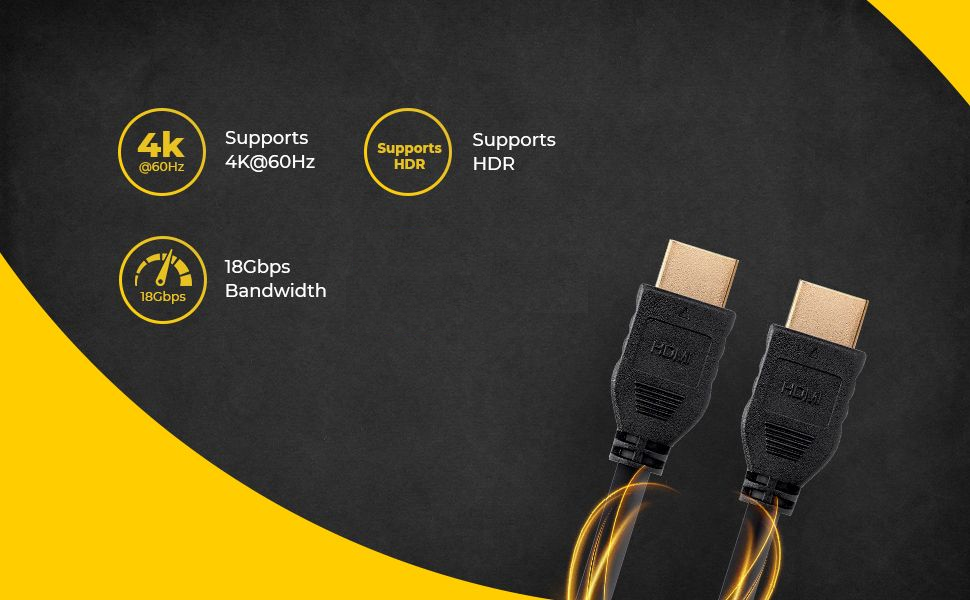 5th 4k hdmi cable