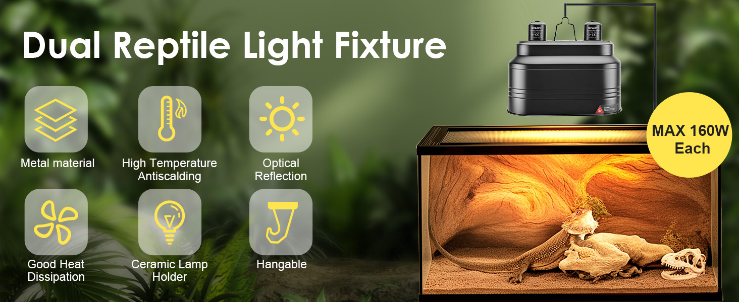reptile light fixture