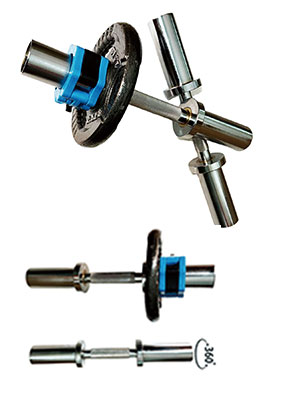 Olympic Dumbbell Handle Loadable Dumbbell