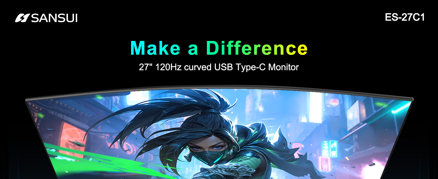 27 inch curved monitor 120Hz