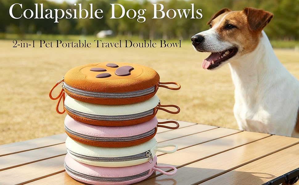 Collapsible Dog Bowls