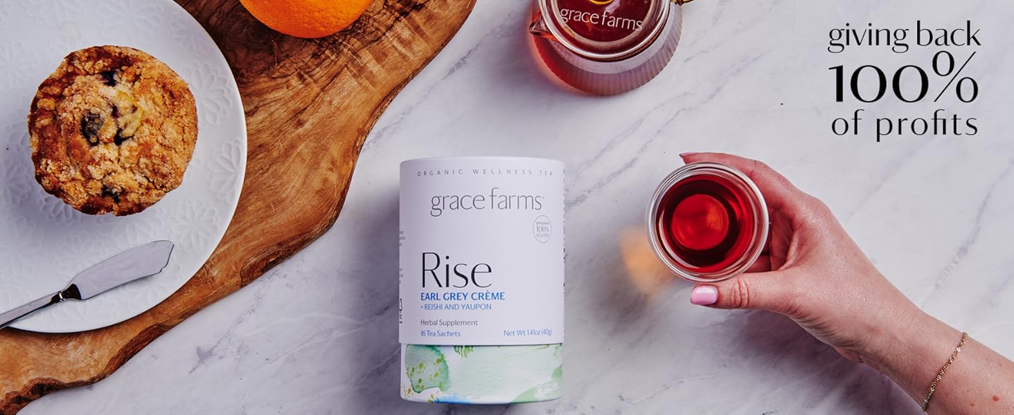 Rise Wellness Blend Reishi Mushroom Yaupon Ashwagandha