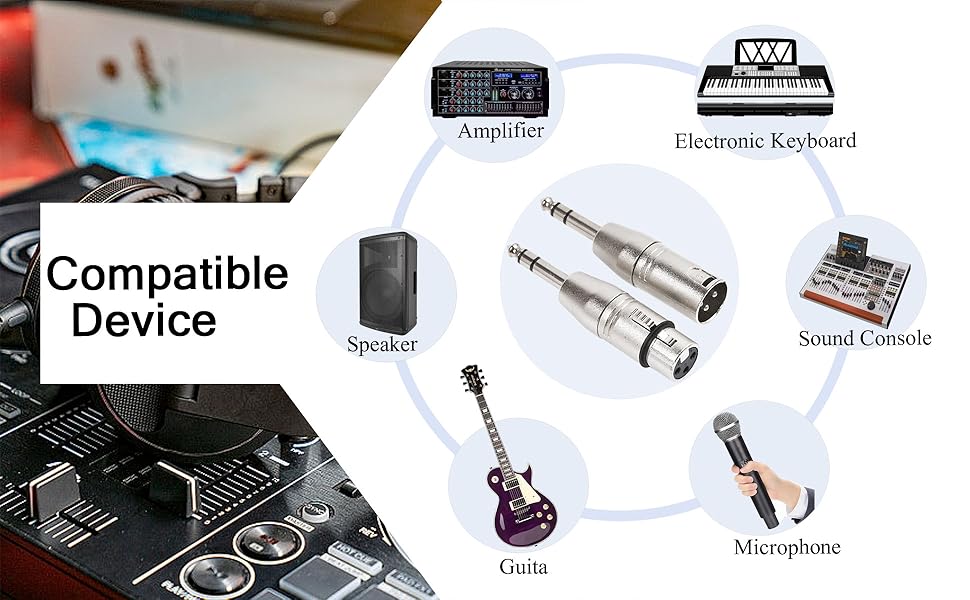 1 4 to xlr adapter