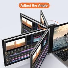 235 and 180 degrees foldable