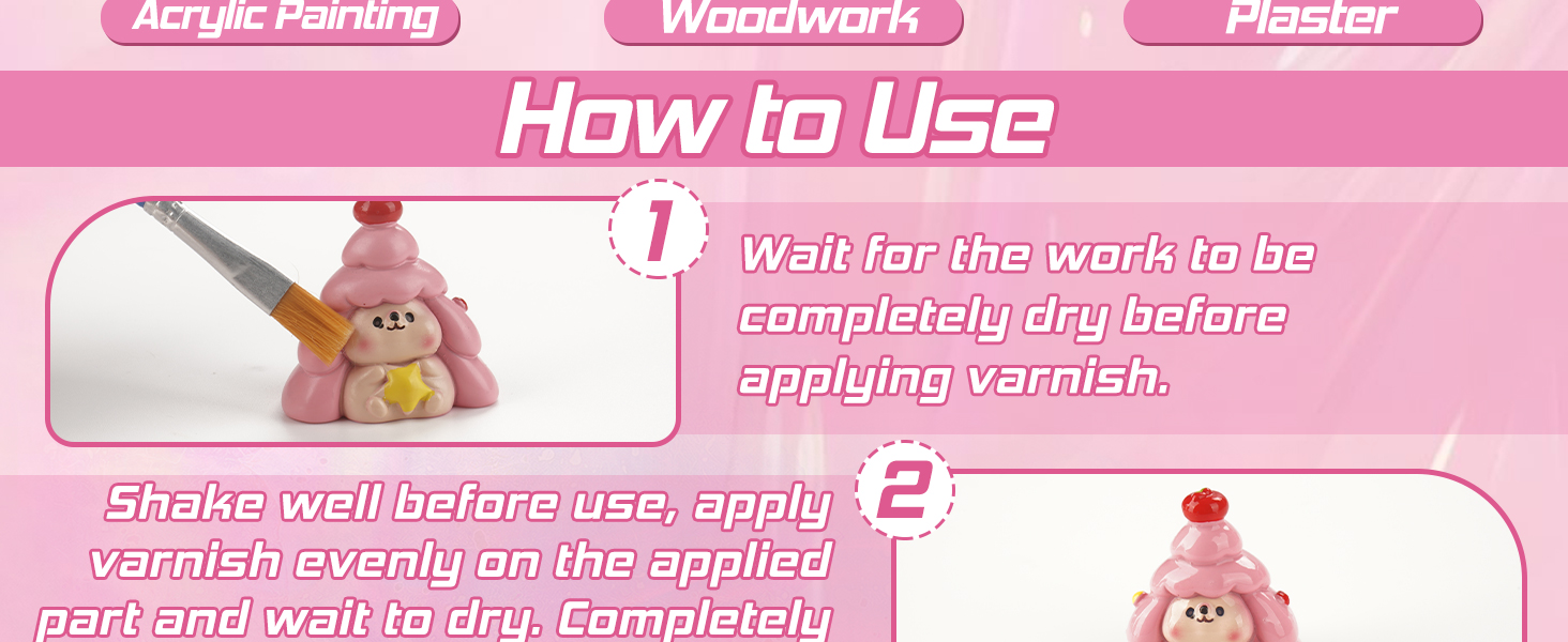 Glossy Clay Varnish for Clay