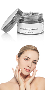 Hair Coloring Dye Wax Instant Hair Wax Hairstyle Cream