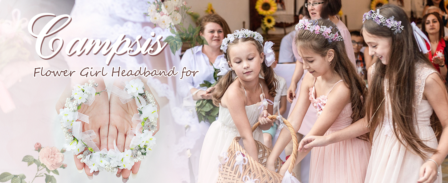girls hairband for wedding