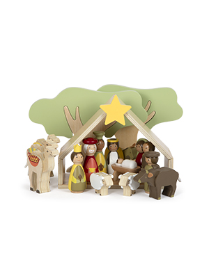 Spielset Weihnachtskrippe