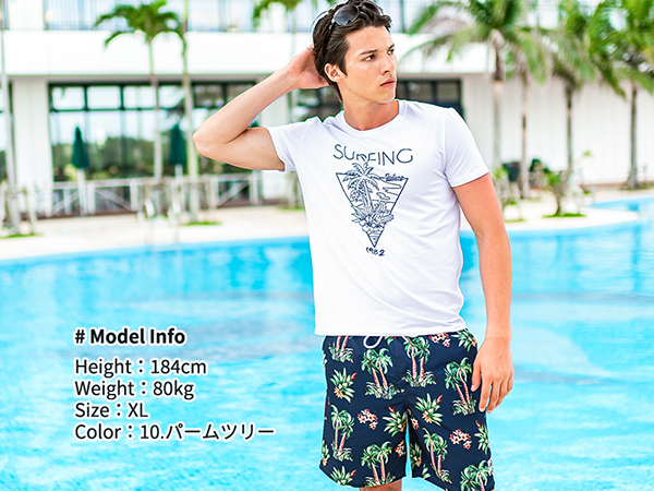 Amazon.co.jp: [レジャー スポート] 水着 メンズ サーフパンツ