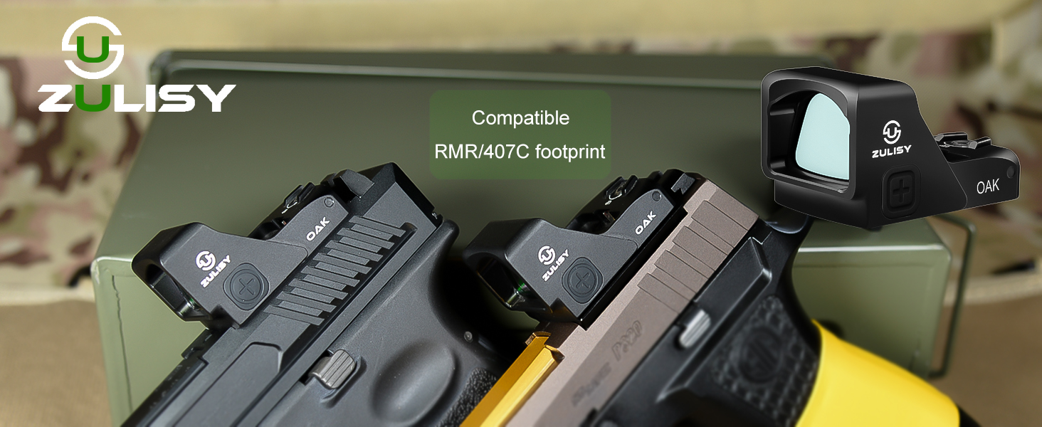 ドットサイト 実銃用　アメリカで購入ZULISY 実物  Glock用 ドットサイト 実銃用 アメリカで購入ZULISY 実物 Glock用