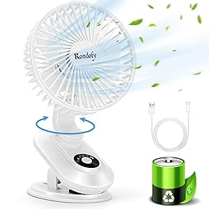 Amazon | 卓上扇風機 クリップファン usb扇風機【自動首振り