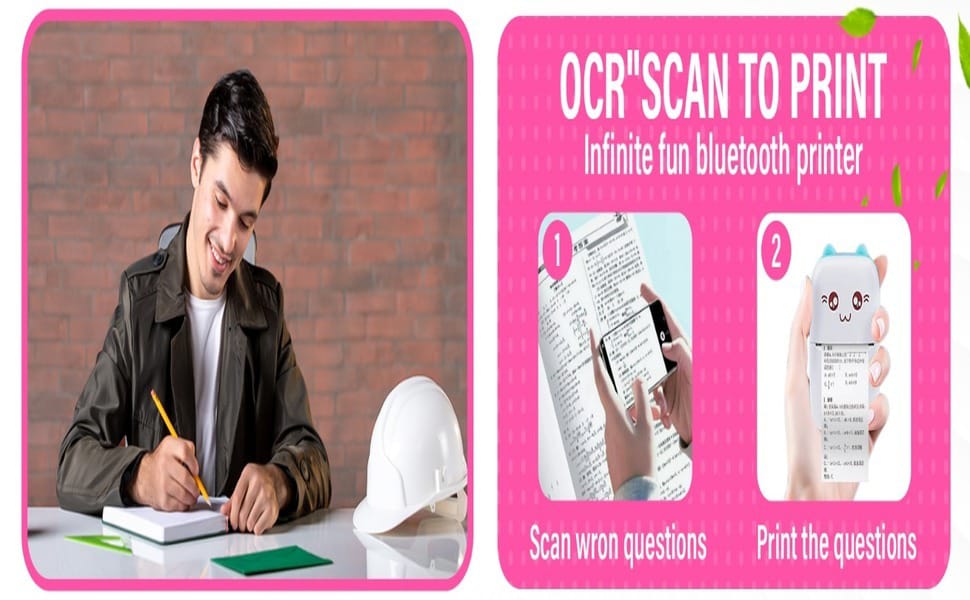 Kravit pocket mini printer