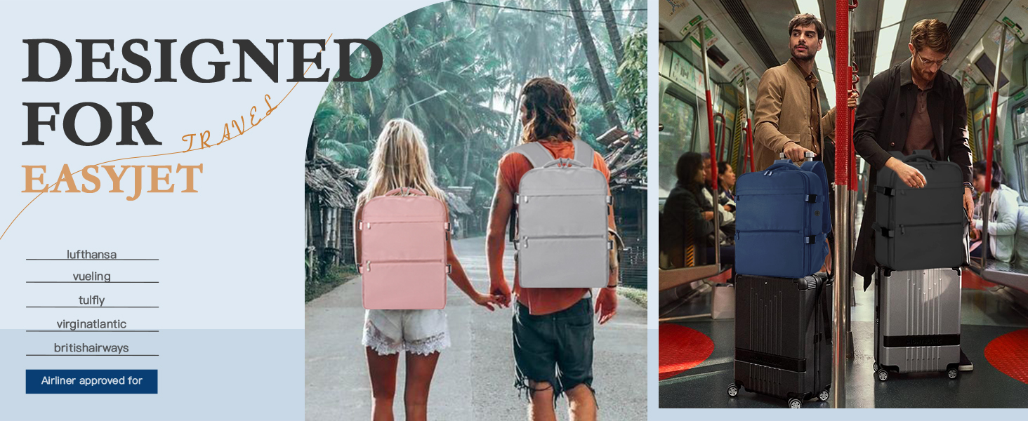 Sac a Dos Bagage Cabine 45x36x20 pour Easyjet