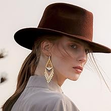 boho colorful handmade beaded tassel dangle earrings native american long fringe jewelry