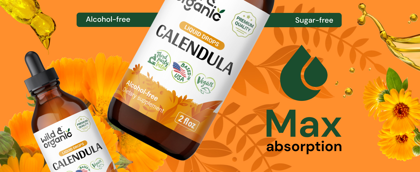 Marigold Extract liquid marigold flowers antioxidant nutritional supplements