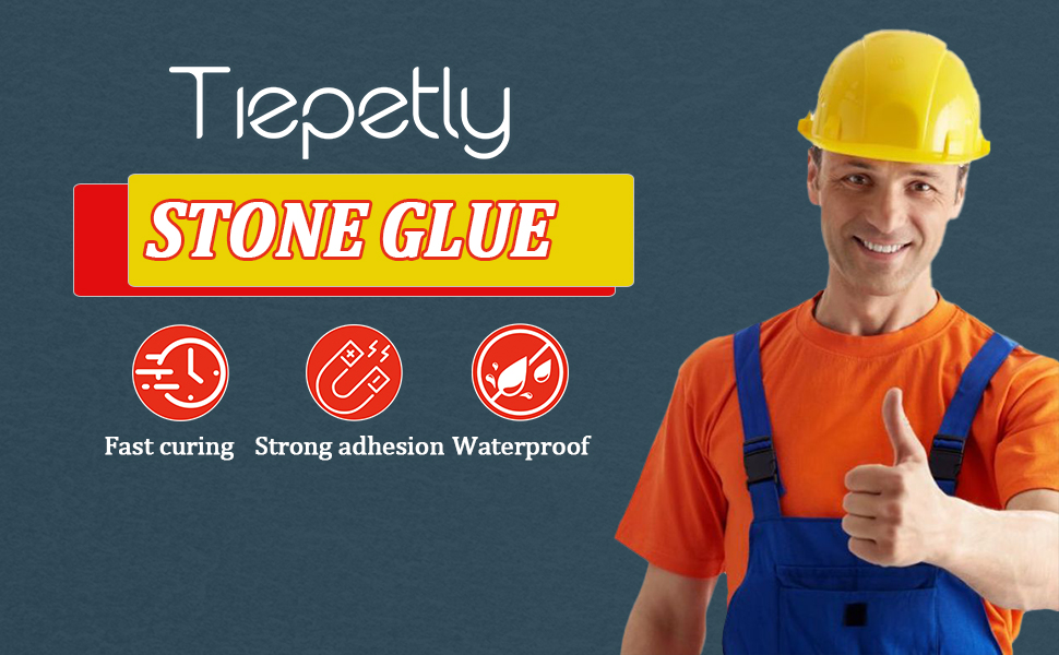 Stone Glue, 30g Glue for Ceramic Marble, Clear Super Glue for Stone to