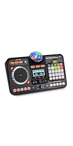 【良品】VTech KidiStar DJミキサー ブラック Amazon.co.jp: VTech KidiStar DJミキサー ブラック : 楽器