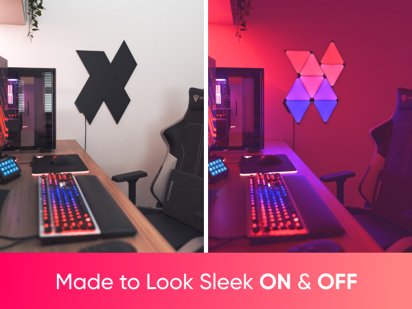 Nanoleaf Shapes WiFi and Thread Smart RGBW 16M+ Color LED