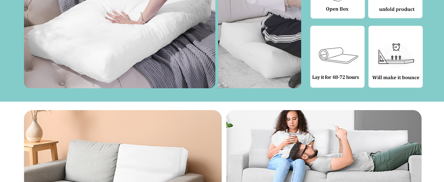 HOMBYS Shredded Foam Couch Back Cushions Replacement for Removable Sofa Back, White
| HOMBYS Removable Sofa Back Wai E5e63658 9d67 4c37 9e69 7130b76a6ead. CR0,0,1464,600 PT0 SX1464 V1