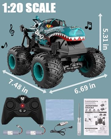 christmas gifts for kids Monster Trucks for Boys 3 4 5 6 Years Old