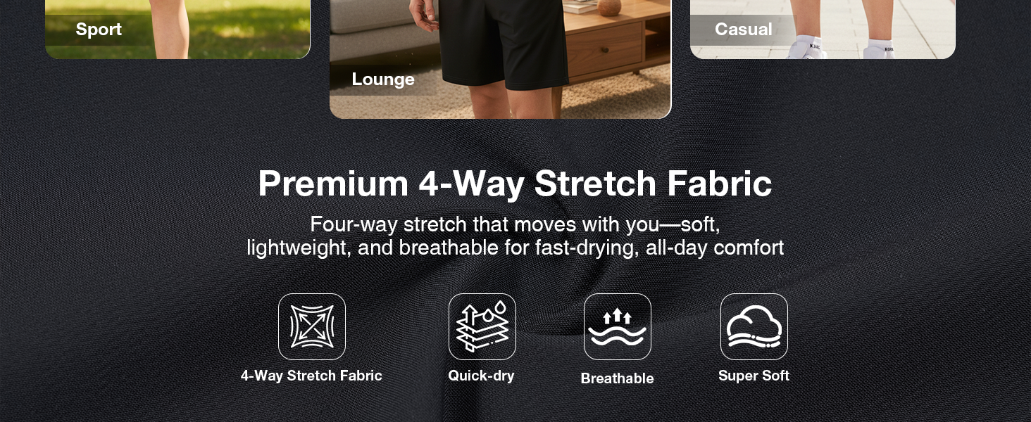 running shorts for men