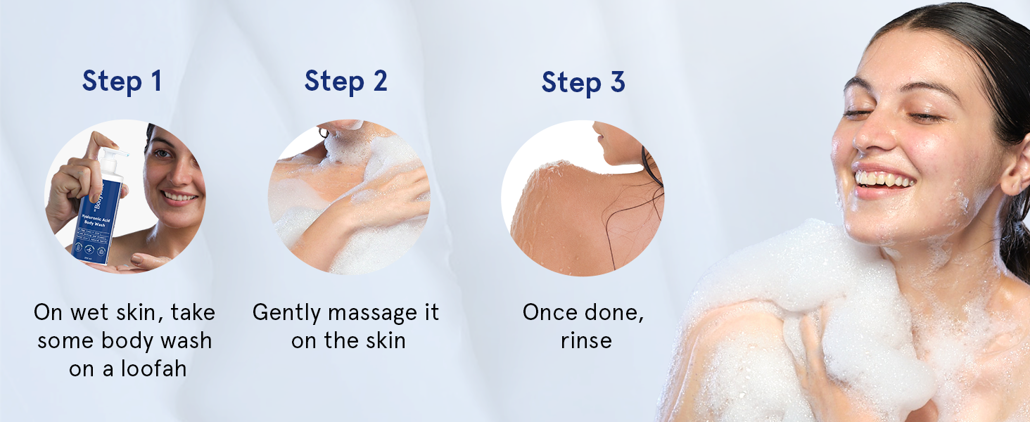 Buy Be Bodywise Hyaluronic Acid Body Wash with Aloe Vera Extract Deep