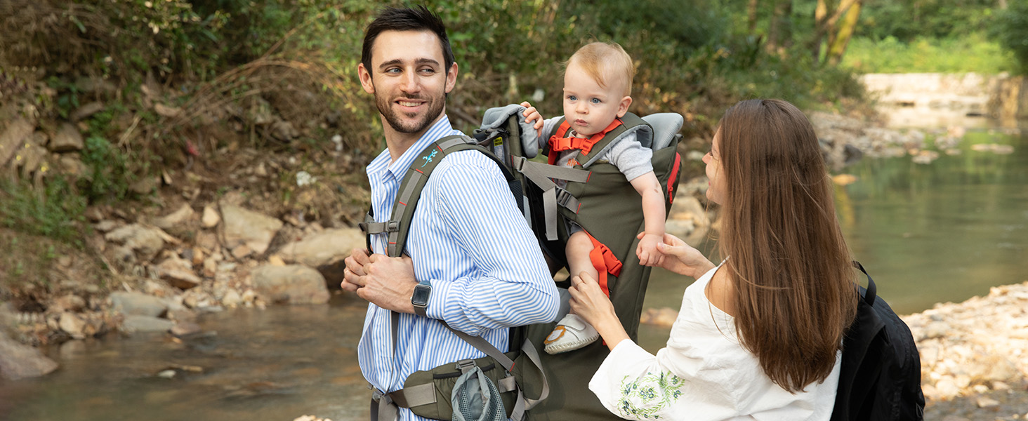 WIPHA Baby Backpack Carrier, Ergonomic Child Carrier