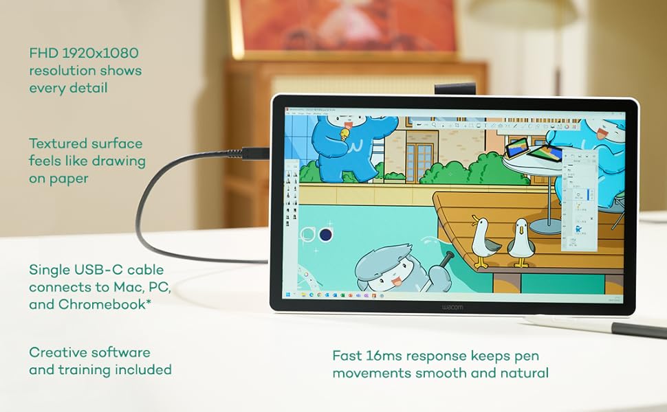 wacom one 14 features