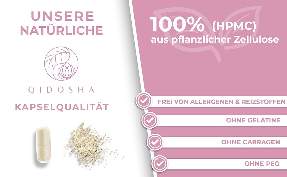 Bio Shatavari Kapseln hochdosiert