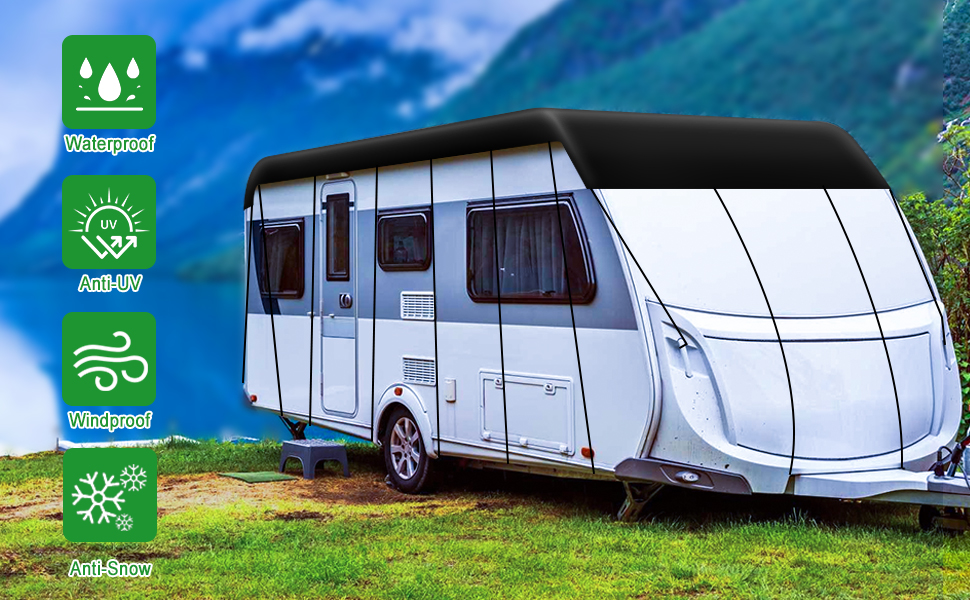 Luolety Schutzhu00fclle Fu00fcr Wohnwagen, Wohnmobi Produktbild-Vorschau 5