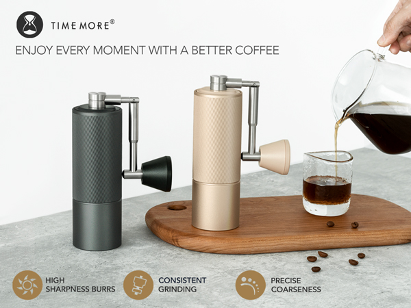 Amazon.com: TIMEMORE Chestnut C2 Fold Manual Coffee Grinder