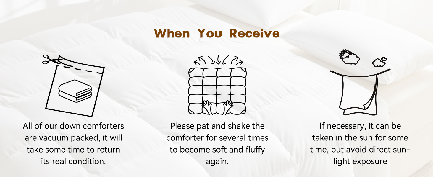 L LOVSOUL 75% Goose Down Fiber King Size Comforter, Fluffy Ultra Soft & All Season White Duvet Insert for Ultimate Co E5f3c563 D5e7 40df Bd2e B34766be961b. CR0,0,1464,600 PT0 SX1464 V1
