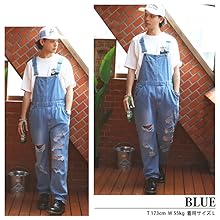 Amazon | 8(eight) (エイト) 2color ダメージ加工 デニム