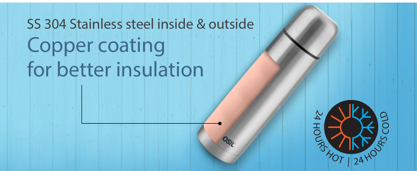 insulated water bottles bottle flask vacuum vaccum inlulated stainless steel metal thermos