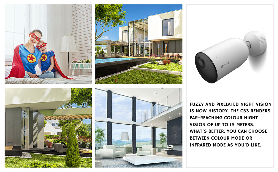 SPN-BFCC Smart Home Battery CameraI2MP Resolution