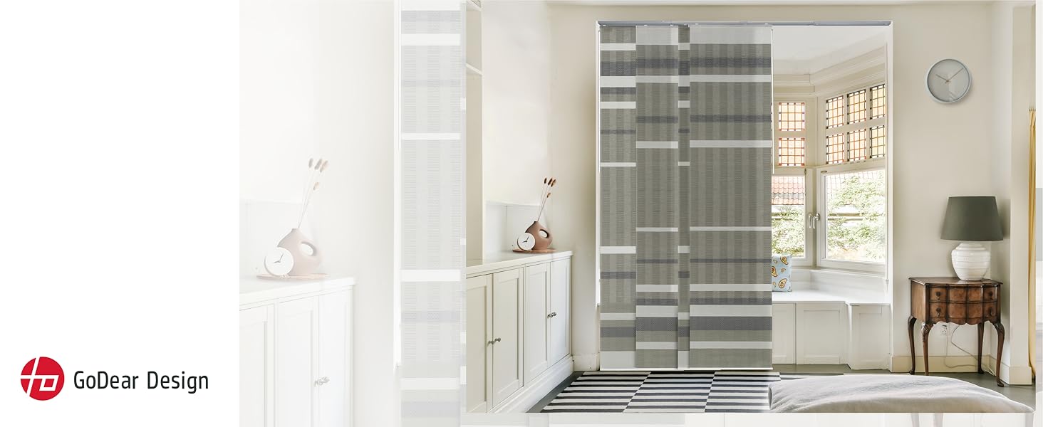 GoDear Design Window Covering Blind Shade Room Divider