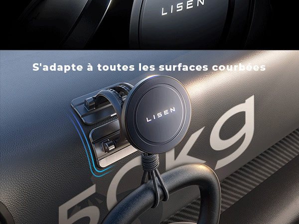 Support Telephone Voiture Induction
