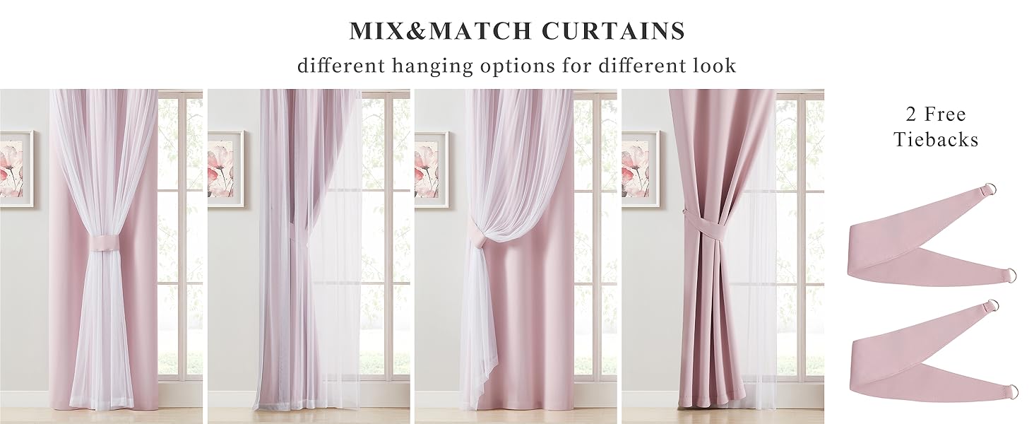layered curtains
